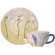 Coffret de 2 tasses et soucoupes d�jeuner - 32 cl - diam. 18 cm