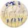 Coffret de 2 dessous de carafe - diam. 12,8 cm