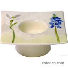 Coffret de 1 bougeoir - 10,2x10,2 cm