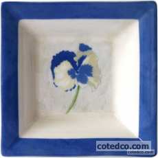 Coffret de 1 cendrier carr� G.M. - 17x17 cm