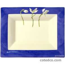 Coffret de 1 cendrier rectangulaire - 17x13,5 cm