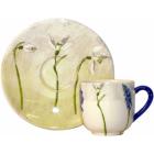 Coffret de 6 tasses et soucoupes moka - 10 cl