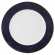 Assiette de pr�sentation Bleu marine Platine 300mm