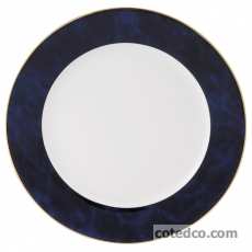 Assiette de pr�sentation Bleu marine Platine 300mm