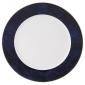 Assiette de pr�sentation Bleu marine Platine 300mm
