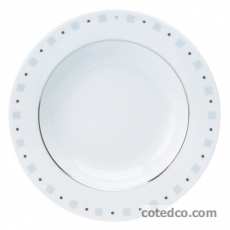 Assiette creuse � aile