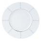 Assiette plate Blanche