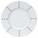 Assiette plate Blanche