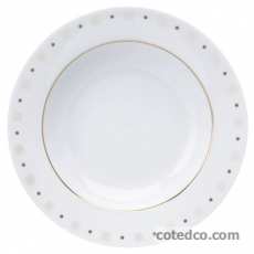 Assiette creuse � aile