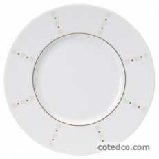 Assiette plate Blanche