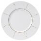 Assiette plate Blanche