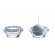 Coffret de 2 Lumignons - Salerons Cristal 5 cm