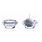 Coffret de 2 Lumignons - Salerons Cristal 5 cm