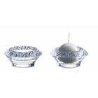 Coffret de 2 Lumignons - Salerons Cristal 5 cm