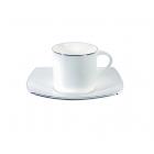 Tasses caf� et sous-tasse  10 cL
