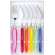 Coffret 6 Fourchettes multicolore