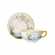 Coffret de 2 tasses et soucoupes d�jeuner - 40 cl - diam. 18 cm