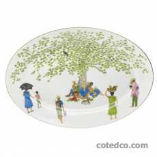 Plat ovale