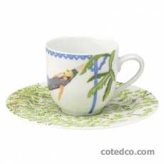 P-Tasse caf� d�cor bleu