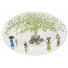 Plat ovale