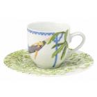 P-Tasse caf� d�cor bleu