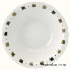 Assiette creuse � aile
