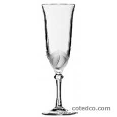 Coffret de 6 verres � pied flute champagne 15 cl