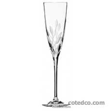 Coffret de 6 verres � pied flute champagne 17 cl