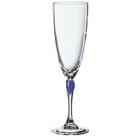 Coffret de 6 verres � pied flute champagne 17 cl