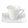 P-Tass café 9cl soucoupe carrée