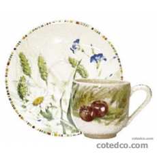 Coffret de 6 tasses et soucoupes moka - 10 cl