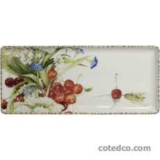 Coffret de 1 plat � cake - 35,6x15,3 cm