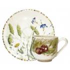 Coffret de 6 tasses et soucoupes moka - 10 cl