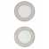 Assiette g�teaux Uni - 19 cm