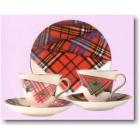 Coffret 2 P-Tasses th� + 2 Assiettes lunch
