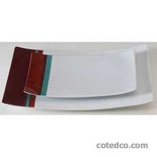 Assiette rectangle PM