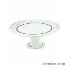 Plat � tarte sur pied  - 31.5 cm