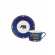 Paire Tasse th� Bleu- 16 cl