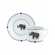 Paire Tasse th� Blanche - 16 cl