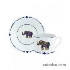 Paire Tasse th� Blanche - 16 cl