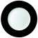 Assiette de pr�sentation blanche