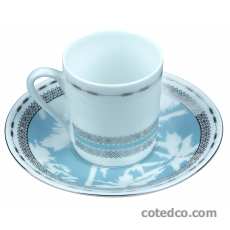 Paire tasse caf� 8cl