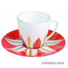 Paire tasse caf� 8cl