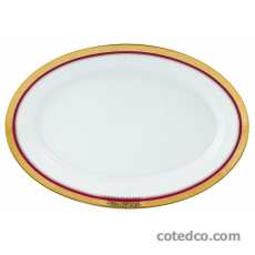 Plat ovale