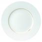 Assiette de pr�sentation blanche