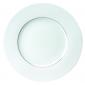 Assiette de pr�sentation blanche