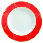 Assiette creuse � aile 220mm