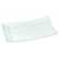 Assiette rectangle avec gorge 220 x 345mm