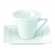 P-Tass caf� 9cl soucoupe carr�e