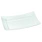 Assiette rectangle avec gorge 220 x 345mm